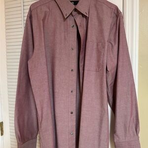 Banana Republic Mauve Slim Fit Shirt - XL